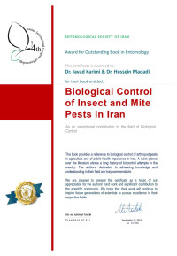 Bilogical Control of Insect And Mite Pests in Iran