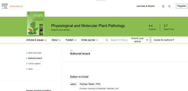 Physiological and Molecular Plant Pathology