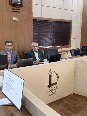 بازدید رئیس دانشگاه مدیریت و تکنولوژی لاهور پاکستان از دانشکده کشاورزی
